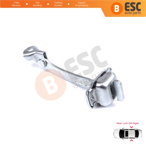Rear Door Hinge Stop Check Strap Limiter for Citroen C1 Peugeot 107 Toyota Aygo 2005-2014 5-Door HB 9181J6