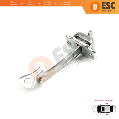 Rear Door Hinge Stop Check Strap Limiter for Citroen C1 Peugeot 107 Toyota Aygo 2005-2014 5-Door HB 9181J6