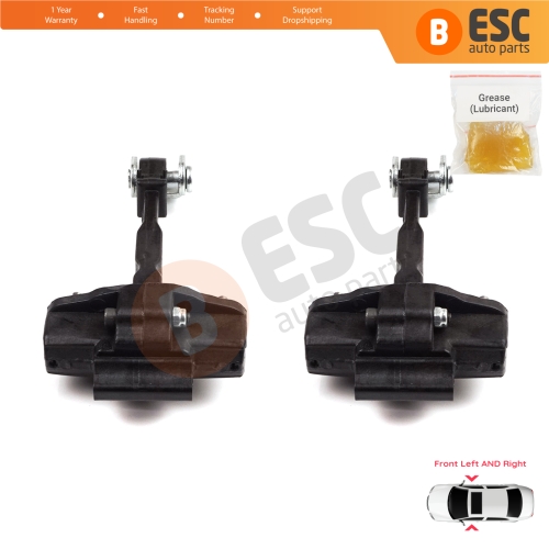 2 Pieces Front Door Hinge Stop Check Strap Limiter for Citroen C4 e-C4 C4X e-C4X MK3 2020-On 9831783580
