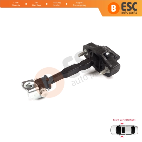 Front Door Hinge Stop Check Strap Limiter for Citroen C4 e-C4 C4X e-C4X MK3 2020-On 9831783580