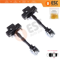 2 Pieces Rear Door Hinge Stop Check Strap Limiter for Citroen C4 e-C4 C4X e-C4X MK3 2020-On 9831196980