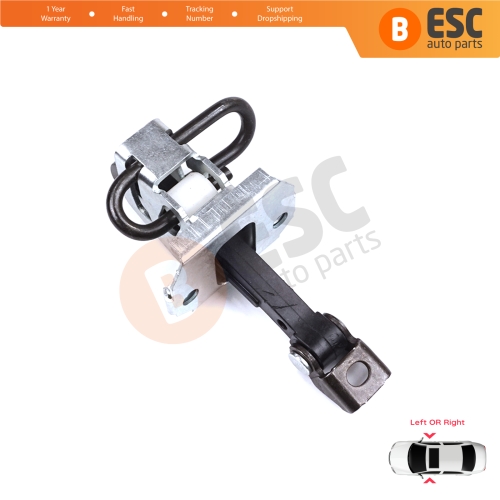 Door Hinge Brake Stop Check Strap Limiter for BMW 3 E46 Coupe Convertible 2000-2006 Pre-Facelift 51218204173