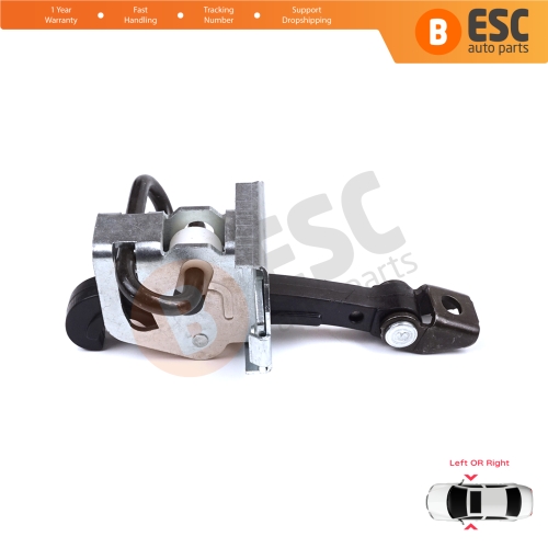 Door Hinge Brake Stop Check Strap Limiter for BMW 3 E46 Coupe Convertible 2000-2006 Pre-Facelift 51218204173