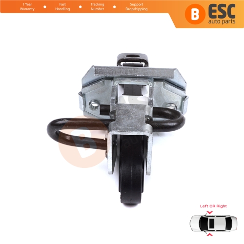Door Hinge Brake Stop Check Strap Limiter for BMW 3 E46 Coupe Convertible 2000-2006 Pre-Facelift 51218204173