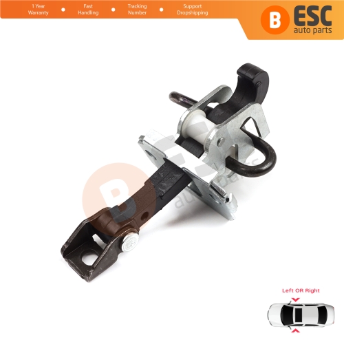 Door Hinge Brake Stop Check Strap Limiter for BMW 3 E46 Coupe Convertible 2000-2006 Pre-Facelift 51218204173