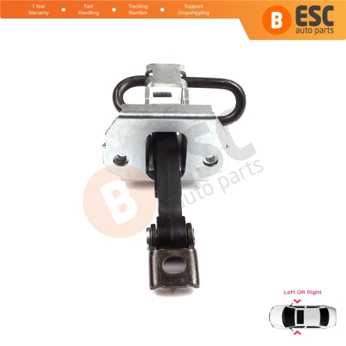 Door Hinge Brake Stop Check Strap Limiter for BMW 3 E46 Coupe Convertible 2000-2006 Pre-Facelift 51218204173