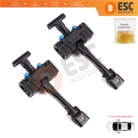2 Pieces Front Door Hinge Brake Stop Check Strap Limiter for Mini Cooper MK1 MK2 R50 R52 R53 R55 R56 R57 R58 R59 2003-2015 51217176811
