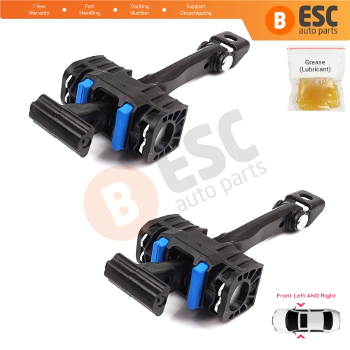 2 Pieces Front Door Hinge Brake Stop Check Strap Limiter for Mini Cooper MK1 MK2 R50 R52 R53 R55 R56 R57 R58 R59 2003-2015 51217176811