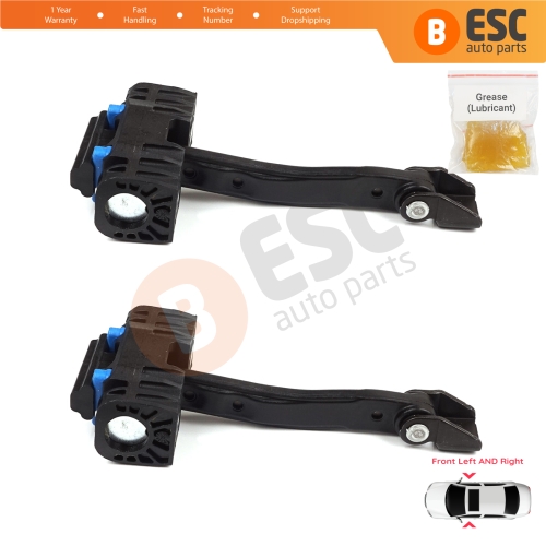 2 Pieces Door Hinge Brake Stop Check Strap Limiter for Mini Cooper MK3 F56 F57 2013-2024 3-Door Hatchback Convertible 51217297261