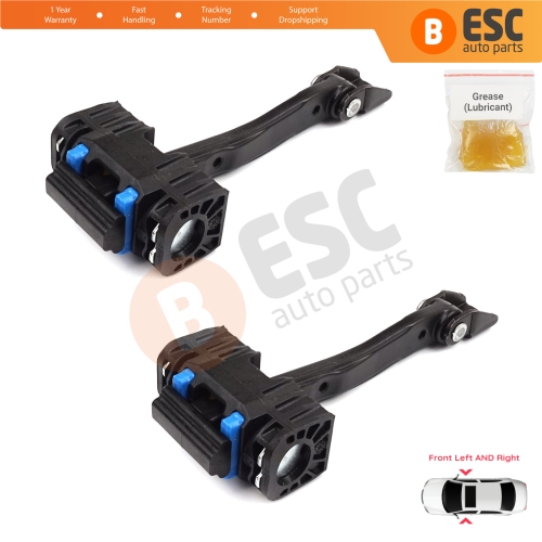 2 Pieces Door Hinge Brake Stop Check Strap Limiter for Mini Cooper MK3 F56 F57 2013-2024 3-Door Hatchback Convertible 51217297261