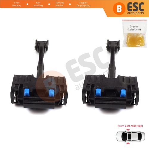2 Pieces Door Hinge Brake Stop Check Strap Limiter for Mini Cooper MK3 F56 F57 2013-2024 3-Door Hatchback Convertible 51217297261