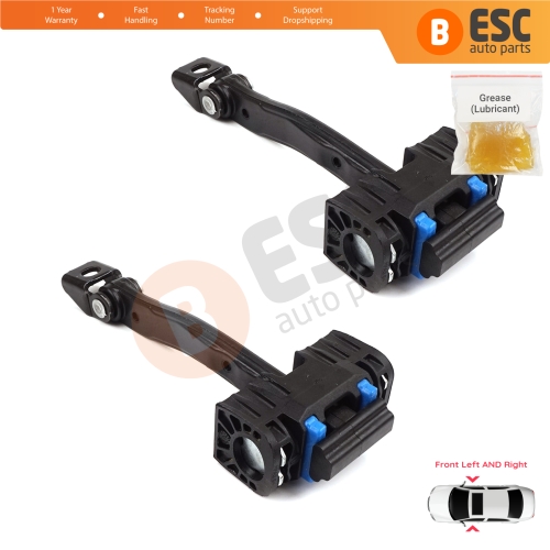 2 Pieces Door Hinge Brake Stop Check Strap Limiter for Mini Cooper MK3 F56 F57 2013-2024 3-Door Hatchback Convertible 51217297261