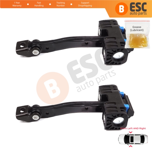 2 Pieces Door Hinge Brake Stop Check Strap Limiter for Mini Cooper MK3 F56 F57 2013-2024 3-Door Hatchback Convertible 51217297261