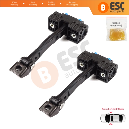 2 Pieces Door Hinge Brake Stop Check Strap Limiter for Mini Cooper MK3 F56 F57 2013-2024 3-Door Hatchback Convertible 51217297261