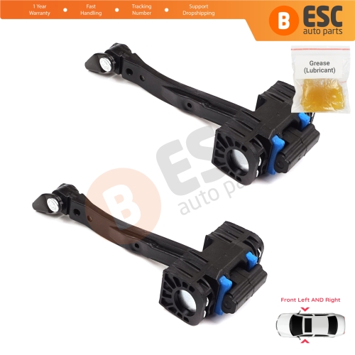 2 Pieces Front Door Hinge Brake Stop Check Strap Limiter for VW Golf MK7 5G 2012-2020 4/5 Door Alltrack Sportsvan Variant e-Golf 5G0837249A