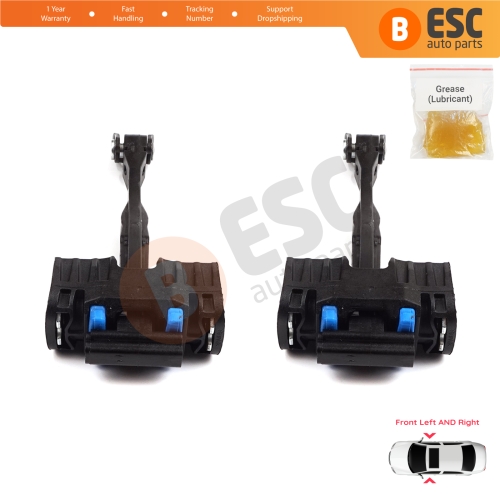 2 Pieces Front Door Hinge Brake Stop Check Strap Limiter for VW Golf MK7 5G 2012-2020 4/5 Door Alltrack Sportsvan Variant e-Golf 5G0837249A