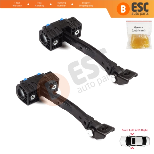 2 Pieces Front Door Hinge Brake Stop Check Strap Limiter for VW Golf MK7 5G 2012-2020 4/5 Door Alltrack Sportsvan Variant e-Golf 5G0837249A
