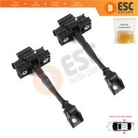 2 Pieces Rear Door Hinge Brake Stop Check Strap Limiter for VW Golf MK7 5G 2012-2020 4/5 Door Alltrack Sportsvan Variant e-Golf 5G4839249A