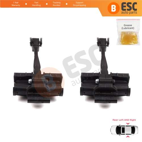 2 Pieces Rear Door Hinge Brake Stop Check Strap Limiter for VW Golf MK7 5G 2012-2020 4/5 Door Alltrack Sportsvan Variant e-Golf 5G4839249A