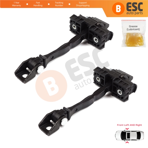2 Pieces Front Door Hinge Brake Stop Check Strap Limiter for VW Polo MK5 6R 6C 60 61 2009-2022 4/5 Door MK4 9A 9N Sedan 6R4837249