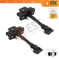 2 Pieces Rear Door Hinge Brake Stop Check Strap Limiter for VW UP! Skoda Citigo Seat Mii 2011-2024 5-Door Hatchback 1S4839249A