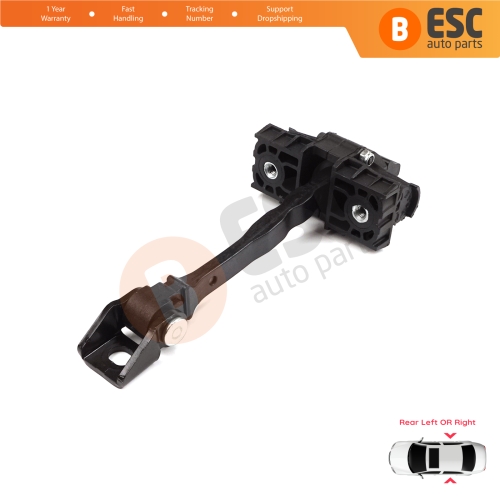 Rear Door Hinge Brake Stop Check Strap Limiter for VW UP! Skoda Citigo Seat Mii 2011-2024 5-Door Hatchback 1S4839249A