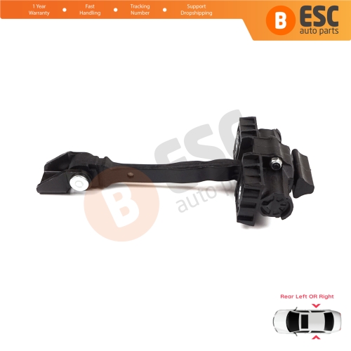 Rear Door Hinge Brake Stop Check Strap Limiter for VW UP! Skoda Citigo Seat Mii 2011-2024 5-Door Hatchback 1S4839249A