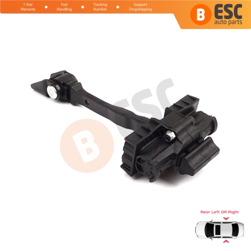 Rear Door Hinge Brake Stop Check Strap Limiter for VW UP! Skoda Citigo Seat Mii 2011-2024 5-Door Hatchback 1S4839249A