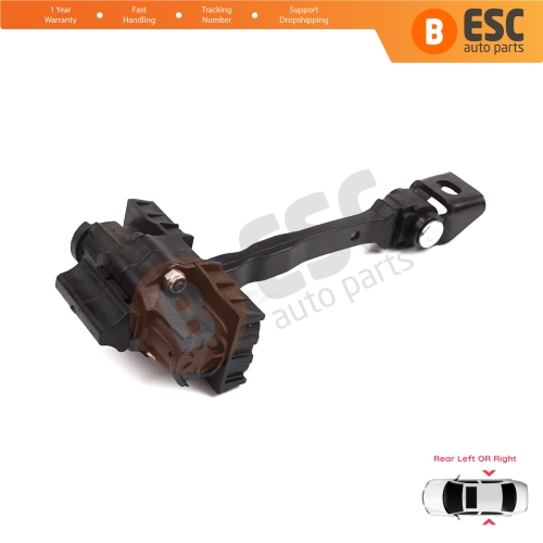 Rear Door Hinge Brake Stop Check Strap Limiter for VW UP! Skoda Citigo Seat Mii 2011-2024 5-Door Hatchback 1S4839249A