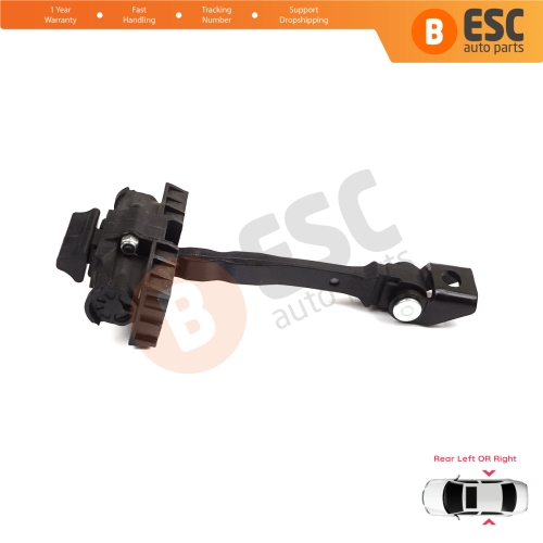 Rear Door Hinge Brake Stop Check Strap Limiter for VW UP! Skoda Citigo Seat Mii 2011-2024 5-Door Hatchback 1S4839249A