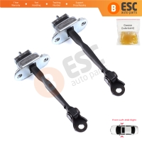 2 Pieces Front Door Hinge Brake Stop Check Strap Limiter for Toyota Corolla E11 Sprinter MK8 Carib MK3 1995-2002 4/5 Door 6862012060