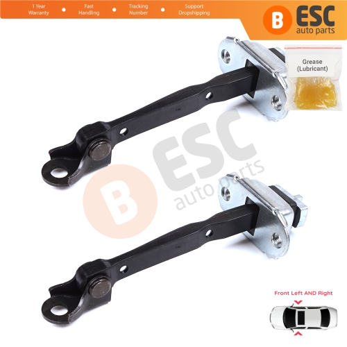 2 Pieces Front Door Hinge Brake Stop Check Strap Limiter for Toyota Corolla E11 Sprinter MK8 Carib MK3 1995-2002 4/5 Door 6862012060