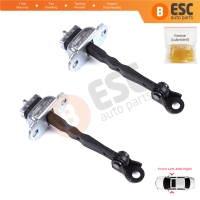 2 Pieces Front Door Hinge Brake Stop Check Strap Limiter for Toyota Corolla MK11 Auris MK2 E18 E180 2012-2018 6861002242