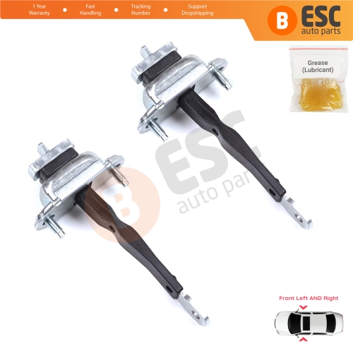 2 Pieces Front Door Hinge Brake Stop Check Strap Limiter for Toyota Avensis MK1 T22 Caldina Carina Corona Premio T210 1997-2003 4/5 Door 6861020180