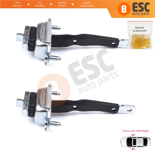 2 Pieces Front Door Hinge Brake Stop Check Strap Limiter for Toyota Avensis MK1 T22 Caldina Carina Corona Premio T210 1997-2003 4/5 Door 6861020180