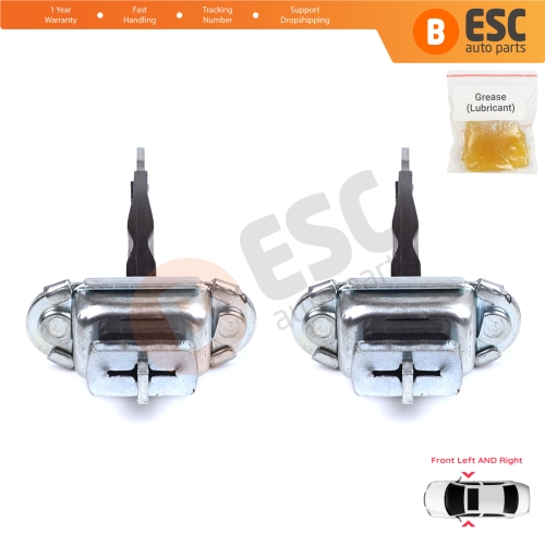 2 Pieces Front Door Hinge Brake Stop Check Strap Limiter for Toyota Avensis MK1 T22 Caldina Carina Corona Premio T210 1997-2003 4/5 Door 6861020180