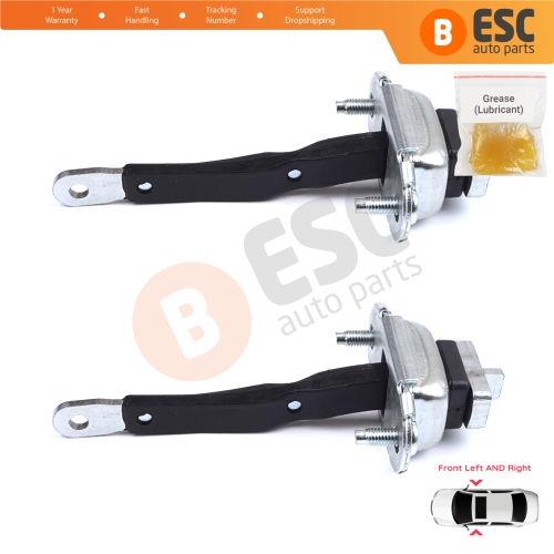 2 Pieces Front Door Hinge Brake Stop Check Strap Limiter for Toyota Avensis MK1 T22 Caldina Carina Corona Premio T210 1997-2003 4/5 Door 6861020180
