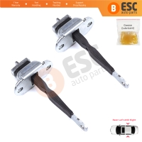 2 Pieces Rear Door Hinge Brake Stop Check Strap Limiter for Toyota Hilux MK6 N1 1997-2005 Pickup Truck 6863035050