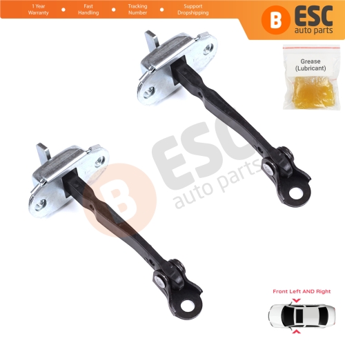 2 Pieces Front Door Hinge Brake Stop Check Strap Limiter for Toyota Hilux MK7 N1 N2 N3 Fortuner MK1 N5 N6 2004-2015 686100K012