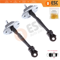 2 Pieces Rear Door Hinge Brake Stop Check Strap Limiter for Toyota Hilux MK7 N1 N2 N3 Fortuner MK1 N5 N6 2004-2015 686300K011