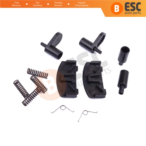 Side Sliding Window Glass Latch Opener Grip Button Set for Ford Transit MK8 T18 V363 2013-On MWB LWB  XLWB BK31-B25700-A