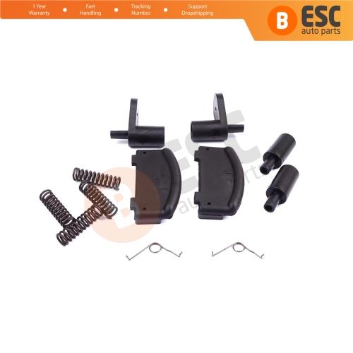 Side Sliding Window Glass Latch Opener Grip Button Set for Ford Transit MK8 T18 V363 2013-On MWB LWB  XLWB BK31-B25700-A