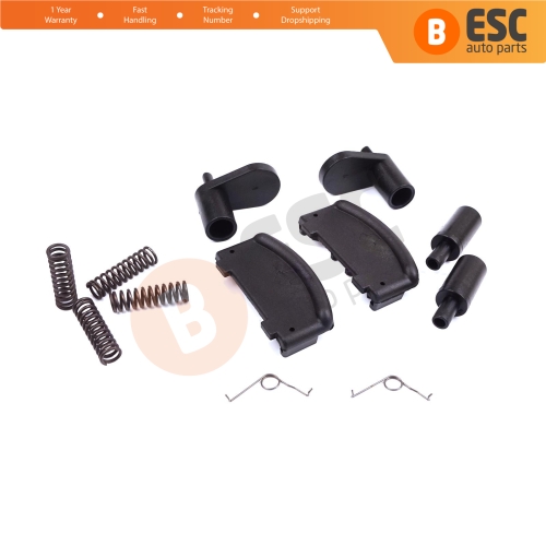 Side Sliding Window Glass Latch Opener Grip Button Set for Ford Transit MK8 T18 V363 2013-On MWB LWB  XLWB BK31-B25700-A