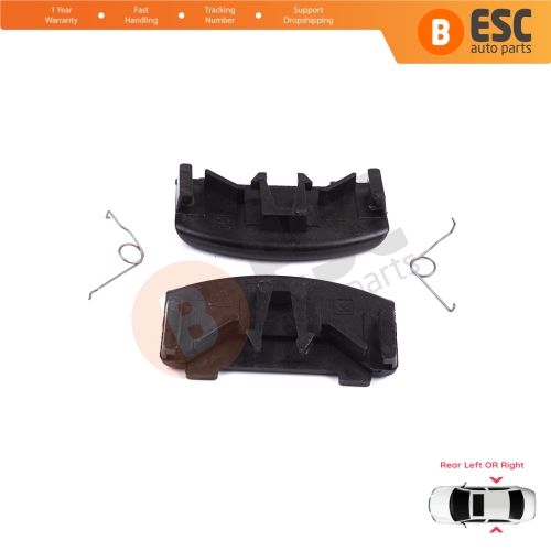 Side Sliding Window Glass Latch Opener Grip Button for Ford Transit MK8 T18 V363 2013-On MWB LWB XLWB BK31-B25700-A