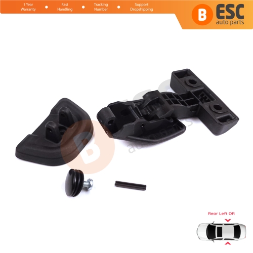 Rear Sliding Door Window Glass Latch Bracket for Ford Transit Tourneo Courier C4A B460 MK1 2014-2023 5-Door HT76-A25722-BD