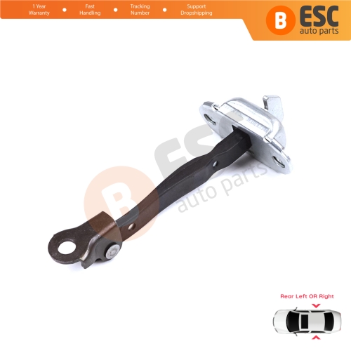 Rear Door Stop Check Assy Limiter Strap for Toyota Yaris Vitz MK3 P13 2010-2014 Vios P15 Verso S P12 Pre-Facelift 6863052120