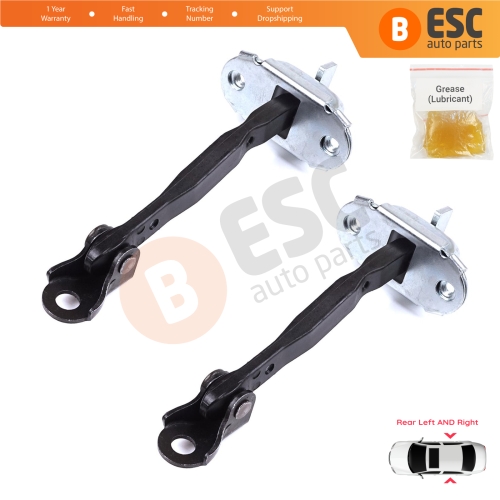 2 Pieces Rear Door Stop Check Assy Limiter Strap for Toyota RAV4 MK3 XA30 A3 2005-2013 Vanguard A3 6864042030