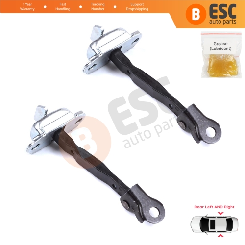 2 Pieces Rear Door Stop Check Assy Limiter Strap for Toyota RAV4 MK3 XA30 A3 2005-2013 Vanguard A3 6864042030