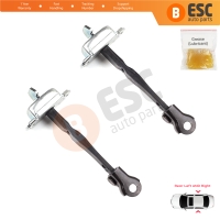 2 Pieces Rear Door Stop Check Assy Limiter Strap for Toyota RAV4 MK4 XA40 A4 2012-2019 6863042040