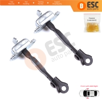 2 Pieces Front Door Stop Check Assy Limiter Strap for Toyota Prius MK2 W2 XW20 2003-2009 Corolla MK9 E12 Allex RunX 2001-2007 6861012161
